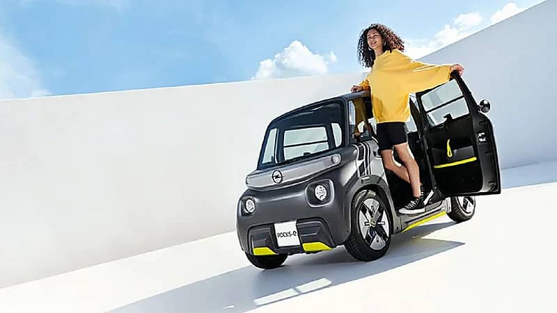 أوبل تكشف عن سيارة كهربائية قيادتها لا تتطلب رخصة