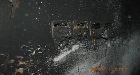 إصابة مواطنة باختناق إثر حريق بينبع