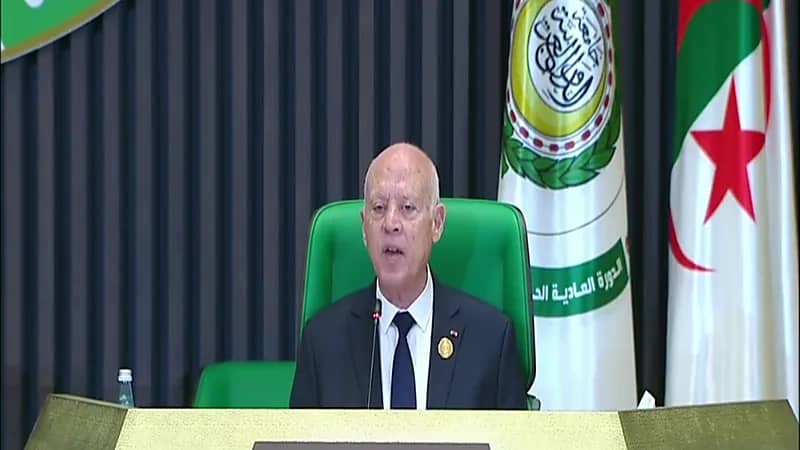 الرئيس التونسي: نواجه حرباً ولا يمكن أن نخرج منتصرين إلا بوحدة الصف ولم الشمل (فيديو)