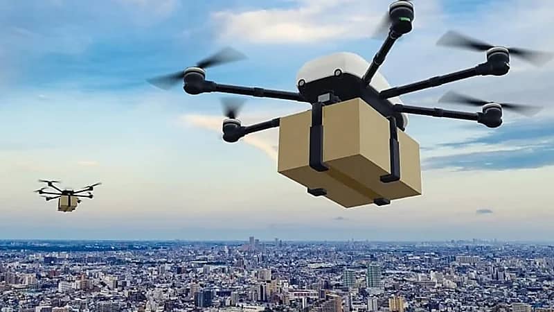 المملكة تطلق أول تجربة توصيل باستخدام الدرونز