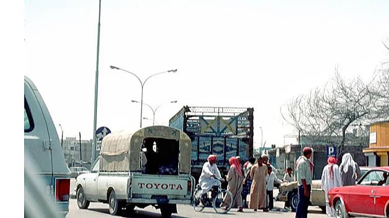 حادث مروري في مدينة الدمام قبل 48 سنة..صور