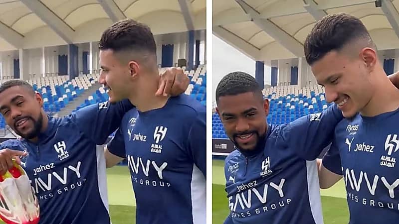 مالكوم يشيد بالحمدان: صانع ألعاب رقم 10 بالنسبة لي.. فيديو