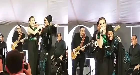 بالفيديو.. مودل أجنبية تثير ضجة بصراخها في حفل عشاء مجلة عربية