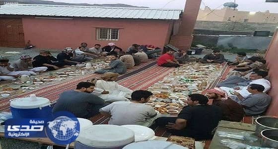 مشاهد مشروع " إفطار مرابط " على الحد الجنوبي