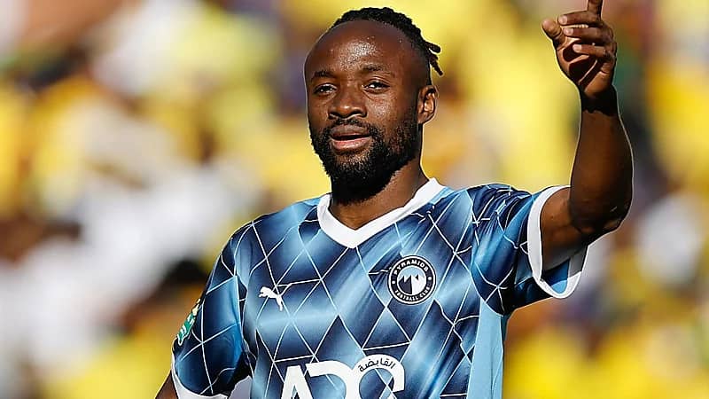 ماييلي يتألق مع بيراميدز في الإنتركونتنينال ويثير اهتمام أندية روشن