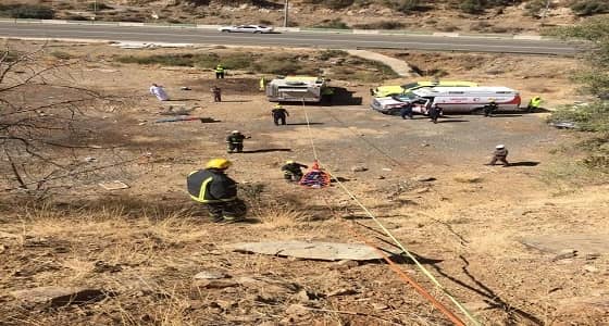 بالصور.. مدني المندق ينقذ شخصا تعرض لإغماء بـ " تجربة فرضية "