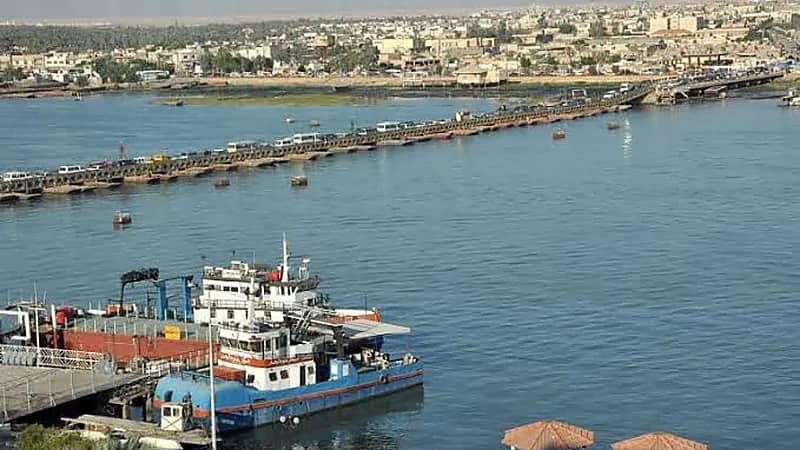 ملوحة شط العرب تهدد الحياة المائية في البصرة.. فيديو