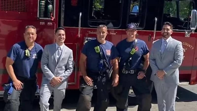 إنقاذ عريس من مصعد عالق قبل زفافه بدقائق