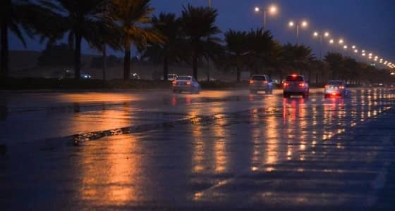 أمطار على منطقة القصيم