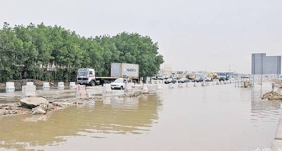 تفاصيل إغلاق أنفاق جدة بسبب السيول