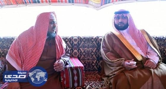 أمير جازان بالنيابة ينقل تعازي القيادة لذوي شهيد التليدي