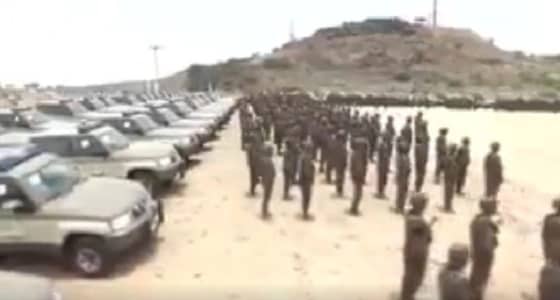 بالفيديو.. احترافية القوة الأمنية في مطاردة المجرمين وحماية الحدود بالحد الجنوبي