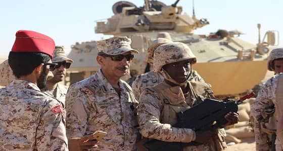 بالصور..تدريب الجنود على عمليات اقتحام في ميادين الحرس الوطني