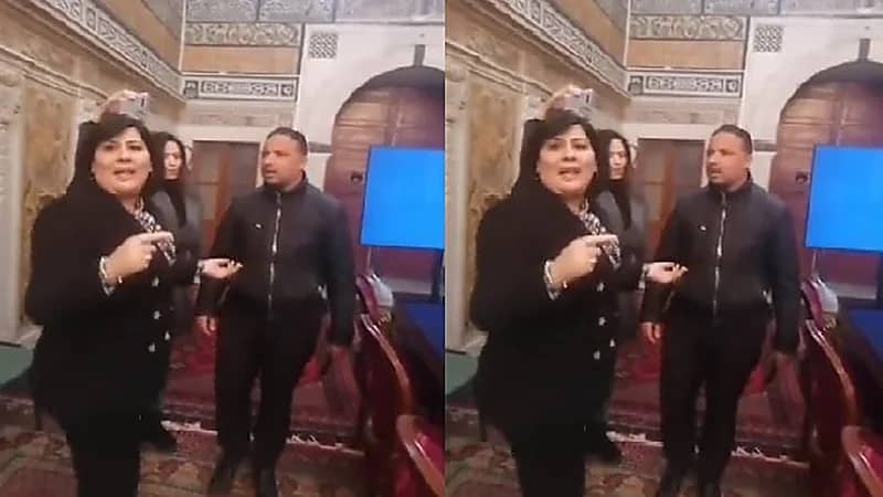 بالفيديو.. نائب يعتدي على زميلته تحت قبة البرلمان