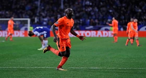 ساديو ماني لاعب الأسبوع في بطولة دوري الأبطال