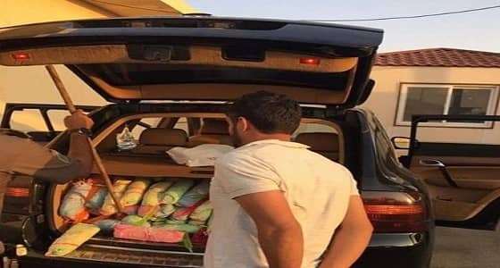 بالصور.. القبض على يمني وفتاتين حاولوا تهريب القات في القنفذة