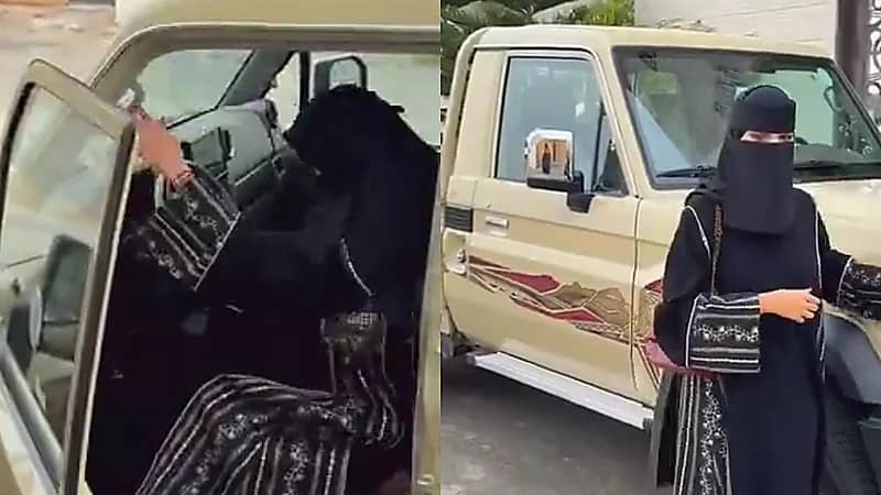 غناتي القحطاني تستعرض سيارتها الجديدة من نوع شاص والجمهور: ما تناسب أنوثتك.. فيديو