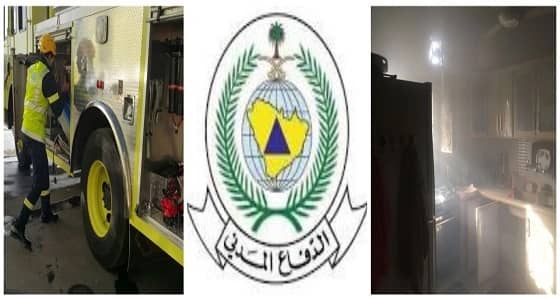 بالصور.. ماس كهربائي بمروحة شفط يتسبب في حريق بمنزل مواطن ببيشة