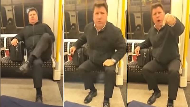 بالفيديو.. رجل بريطاني يستشيط غضبا على شاب يقرأ القرآن الكريم