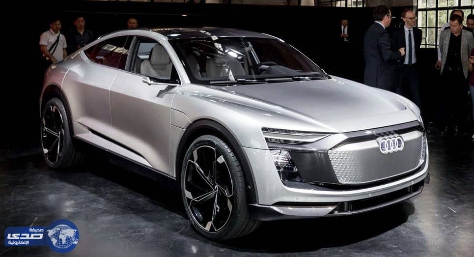 بالصور.. أودي E-Tron سبورتباك الكهربية تكشف عن نفسها بمعرض شانغهاي
