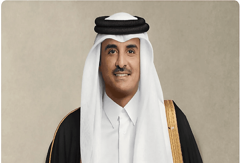 أمير قطر يتلقى اتصالًا هاتفيًا من الرئيس الأمريكي