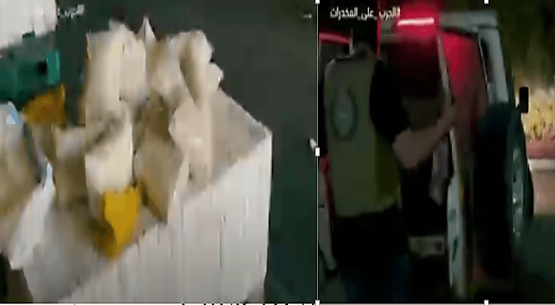 بالفيديو. إحباط محاولة تهريب قرابة ثلاثة ملايين قرص إمفيتامين بالتعاون مع دولة الكويت
