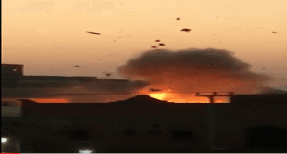 بالفيديو.. انتهاء العملية الأمنية في حي الحرازات وتفجير الإرهابيين نفسيهما بحزام ناسف