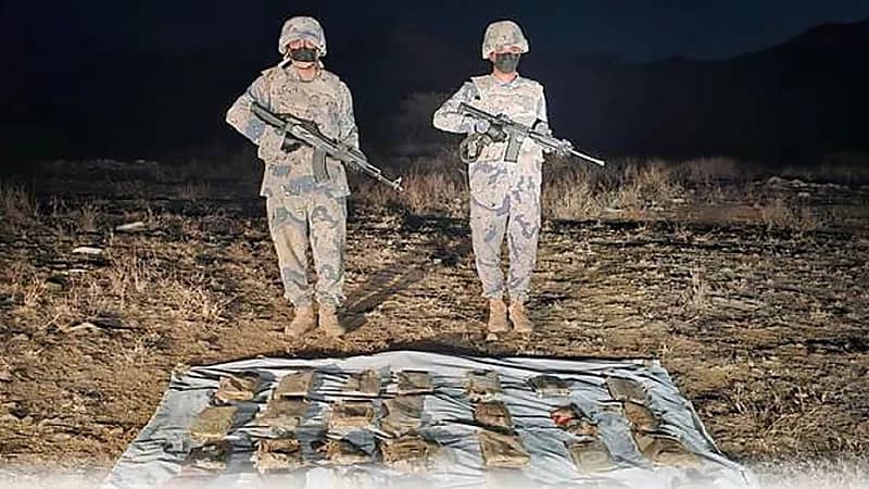 إحباط تهريب 27 كجم من مادة الحشيش المخدر بجازان