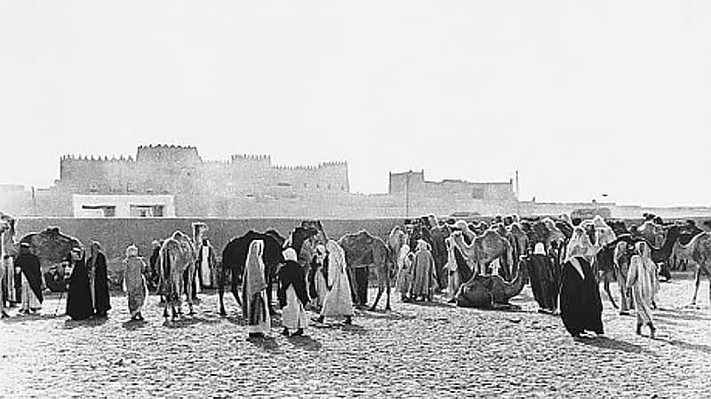 سوق الإبل شرق دروازة الثميري قديما