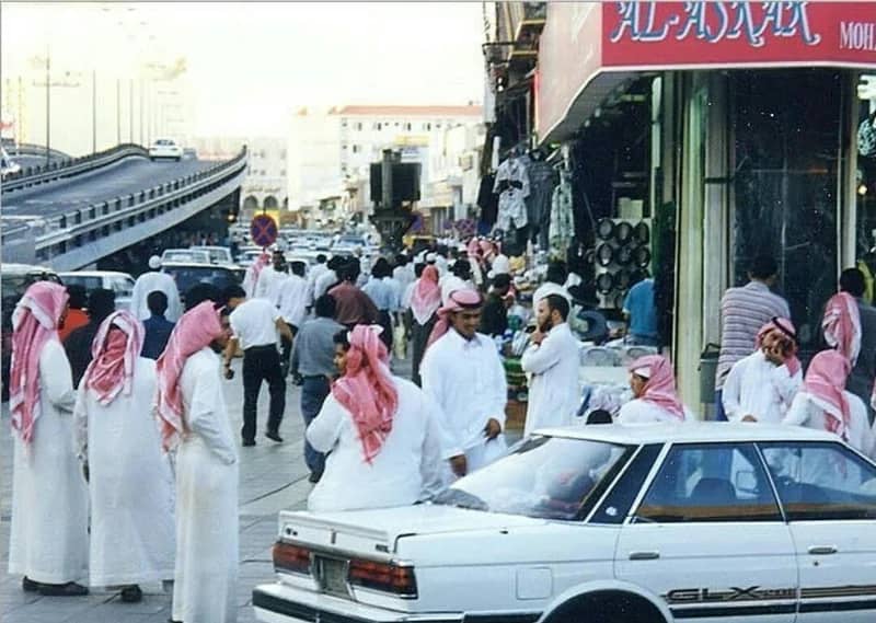 لقطة من البطحاء قبل 30 عام