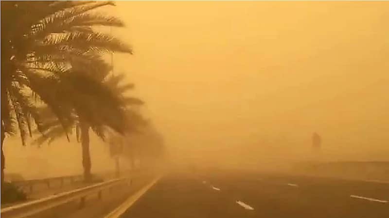 "الأرصاد": الأربعاء المقبل سنشهد عاصفة رملية أخرى في المملكة