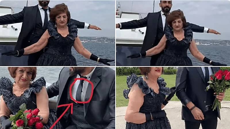 النجم شهاب مرتضى يثير جدلاً واسعًا بنشر صور جدته المسنة برفقة شاب