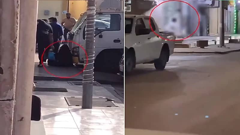 بالفيديو.. القبض على سيدة ومخالفين يمارسون التسول