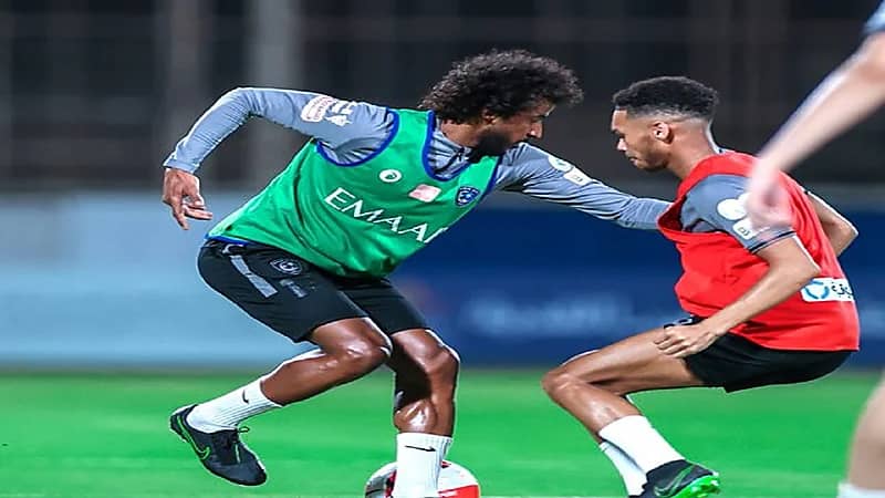 الهلال يواصل تدريباته ويعلن إصابة بيريرا والبريك