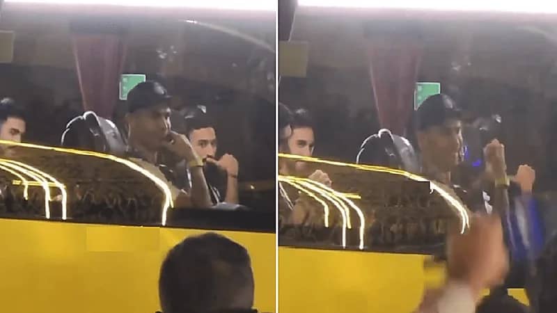 رونالدو يرد على تحية الجماهير الإيرانية له بابتسامة .. فيديو