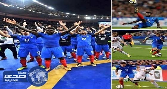 بالفيديو والصور.. فرنسا تفوز على بيلاروسيا وتتأهل لكأس روسيا 2018