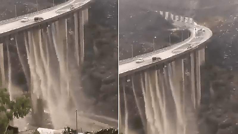 بالفيديو.. مشهد بديع لأمطار الطائف