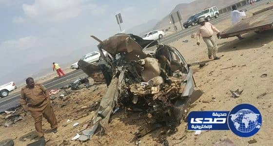 وفاة شخصين على طريق رجال المع بعسير