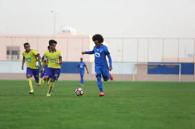 شباب النصر يهزم الهلال 1/2