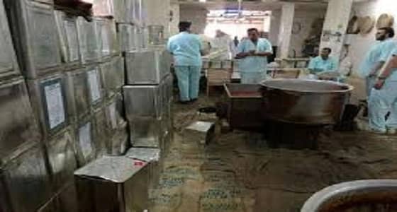 ضبط استراحة لصناعة مواد غذائية تحتوي حشرات بالرياض