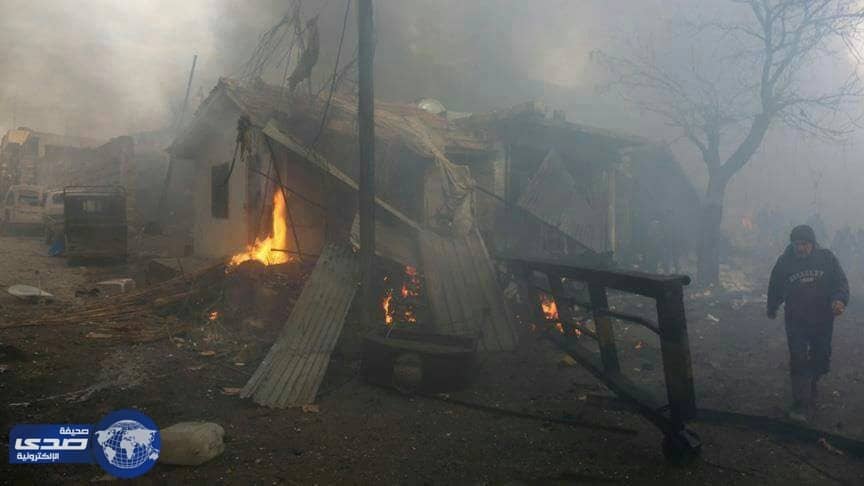 مصرع و اصابة 11 مدنياً سورياً في قصف على ريف « إدلب » بالبراميل المتفجرة