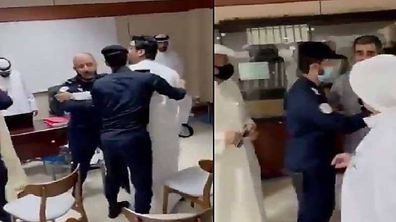 بالفيديو .. مشاجرة بين أعضاء جمعية عمومية لإحدى الشركات بالكويت