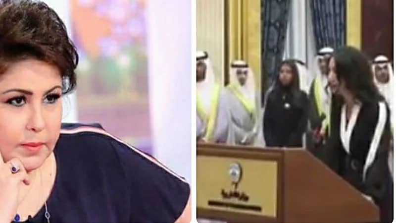 بالفيديو.. فجر السعيد تسخر من لهجة فتاة تؤدي القسم بلهجة كويتية مكسرة