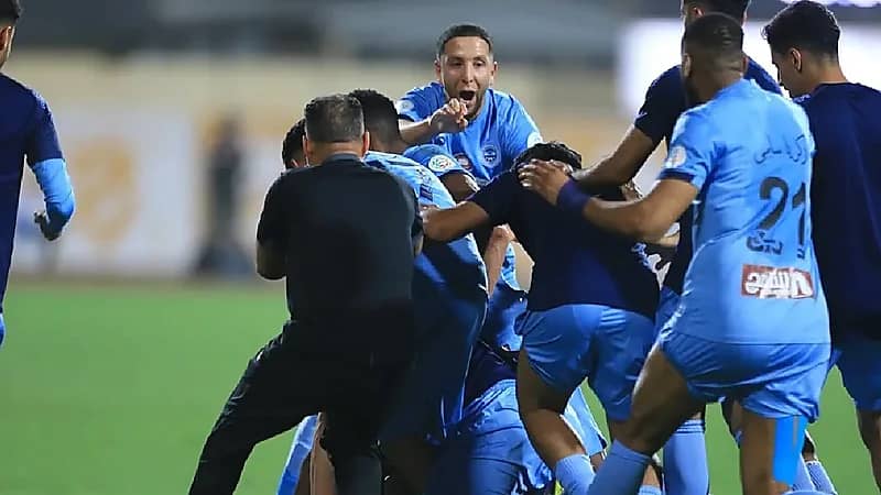 الباطن يضرب شباك الحزم بثلاثية