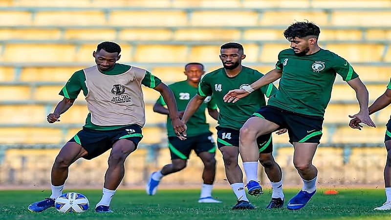 بالصور.. الأخضر الأولمبي يرفع استعداده لمواجهة طاجيكستان ضمن كأس آسيا تحت23