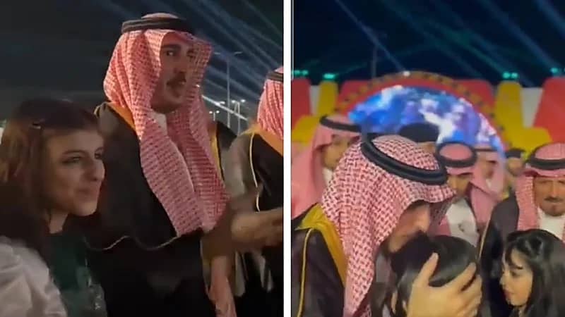 شاهد.. ردة فعل أمير الجوف لطفل قال له:"أحبك يا أمير"
