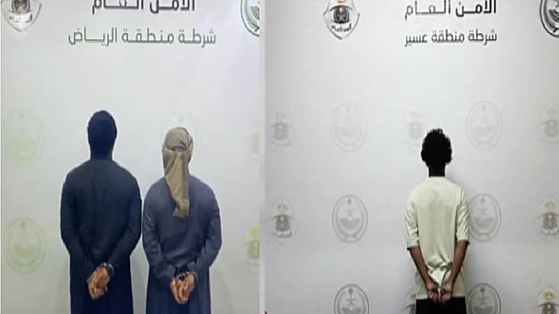 بالفيديو .. ضبط مواطنين ومخالفين في جرائم سلب وحيازة مخدرات