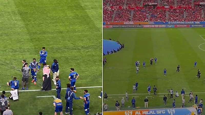 "بن نافل" يواسي اللاعبين بعد خسارة لقب دوري أبطال آسيا