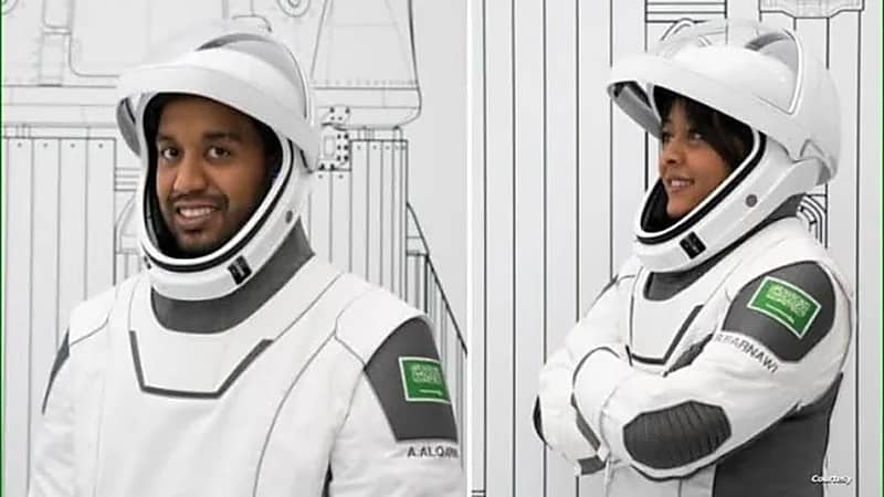 القرني وبرناوي يقومان بنقل الطلاب إلى الفضاء 