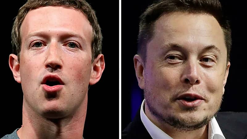 نزال مرتقب بين ماسك و مؤسس فيس بوك في بث مباشر